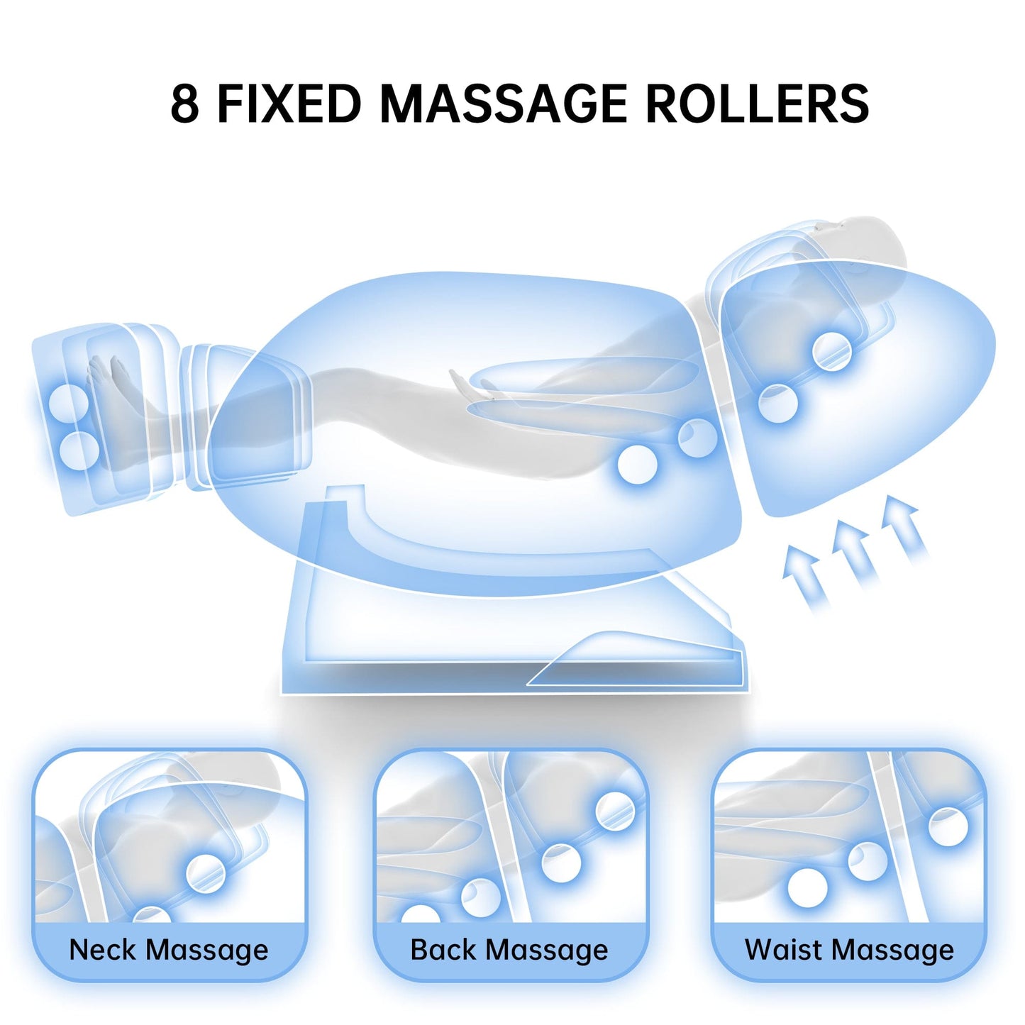 Real Relax Massage Chair MM450 Massage Chair Khaki A