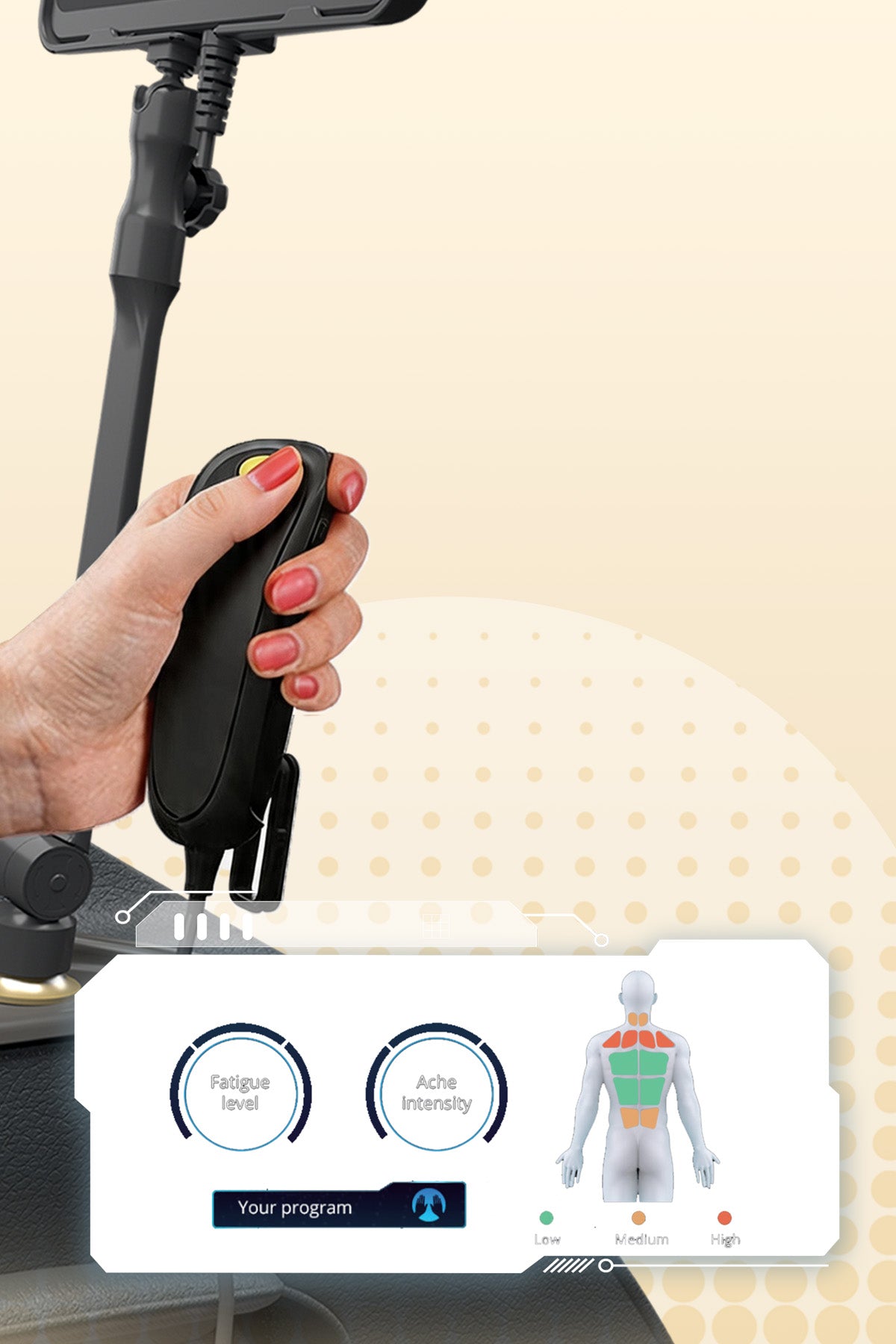 RealRelax PS6500 AI soreness detection