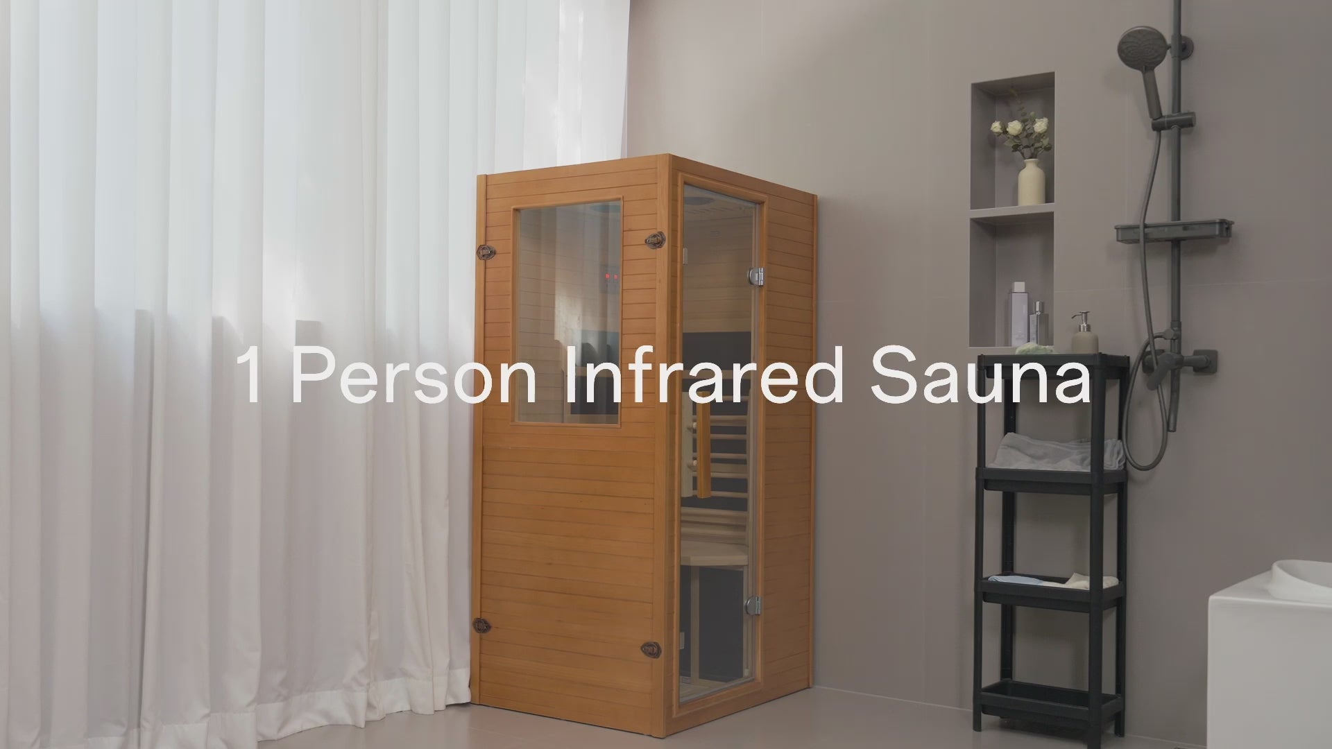 Earth Compact 1 Person Low EMF Far Infrared Sauna