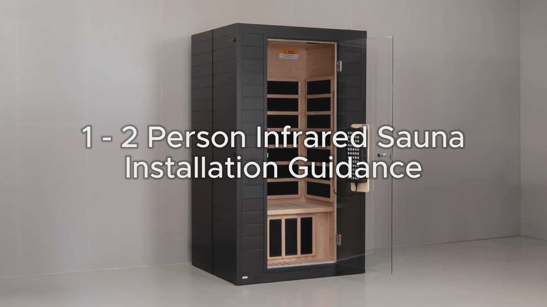 Neptune 1-2 Person Full Spectrum Red-Light Therapy Sauna