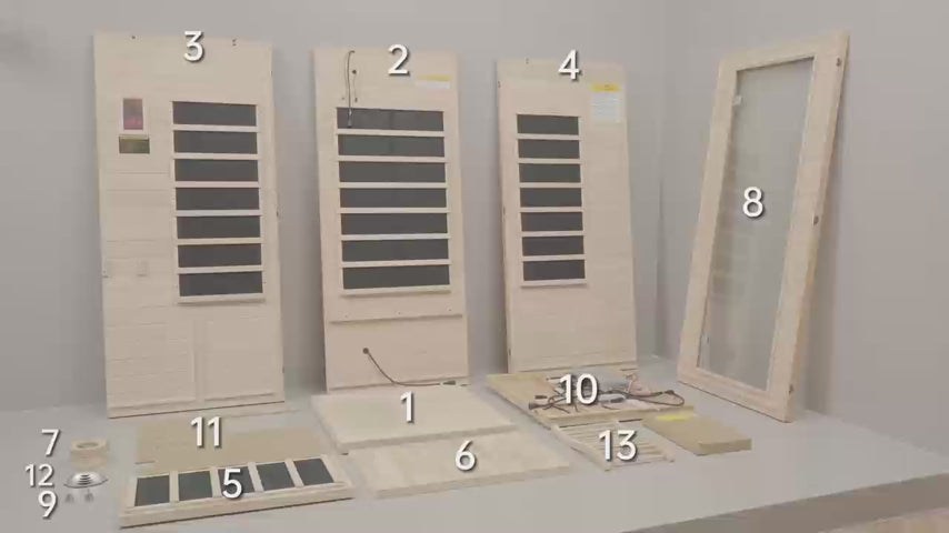 Earth 1 Person Low EMF Far Infrared Sauna