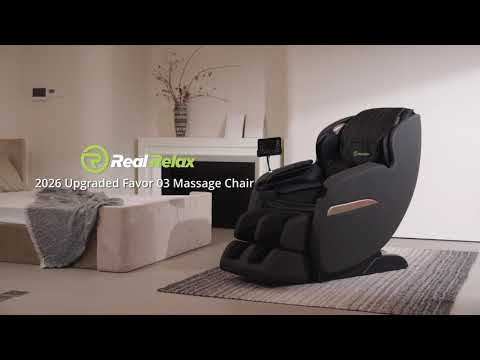 Favor-03 2026 3D Massage Chair Black