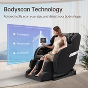 Real Relax Massage Chair 3D Favor-05  Massage Chair black