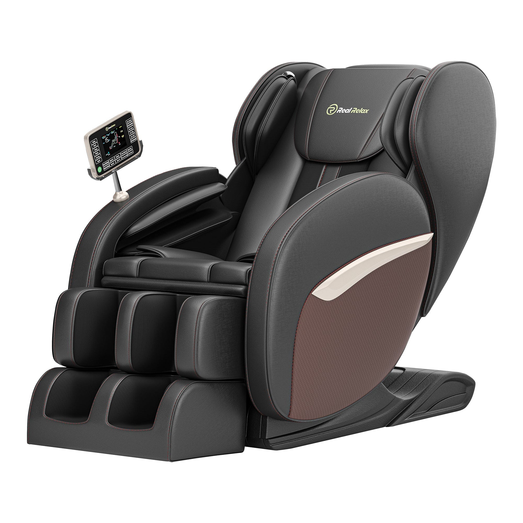 Real Relax Massage Chair Brown BS-07 2D Massage Chair