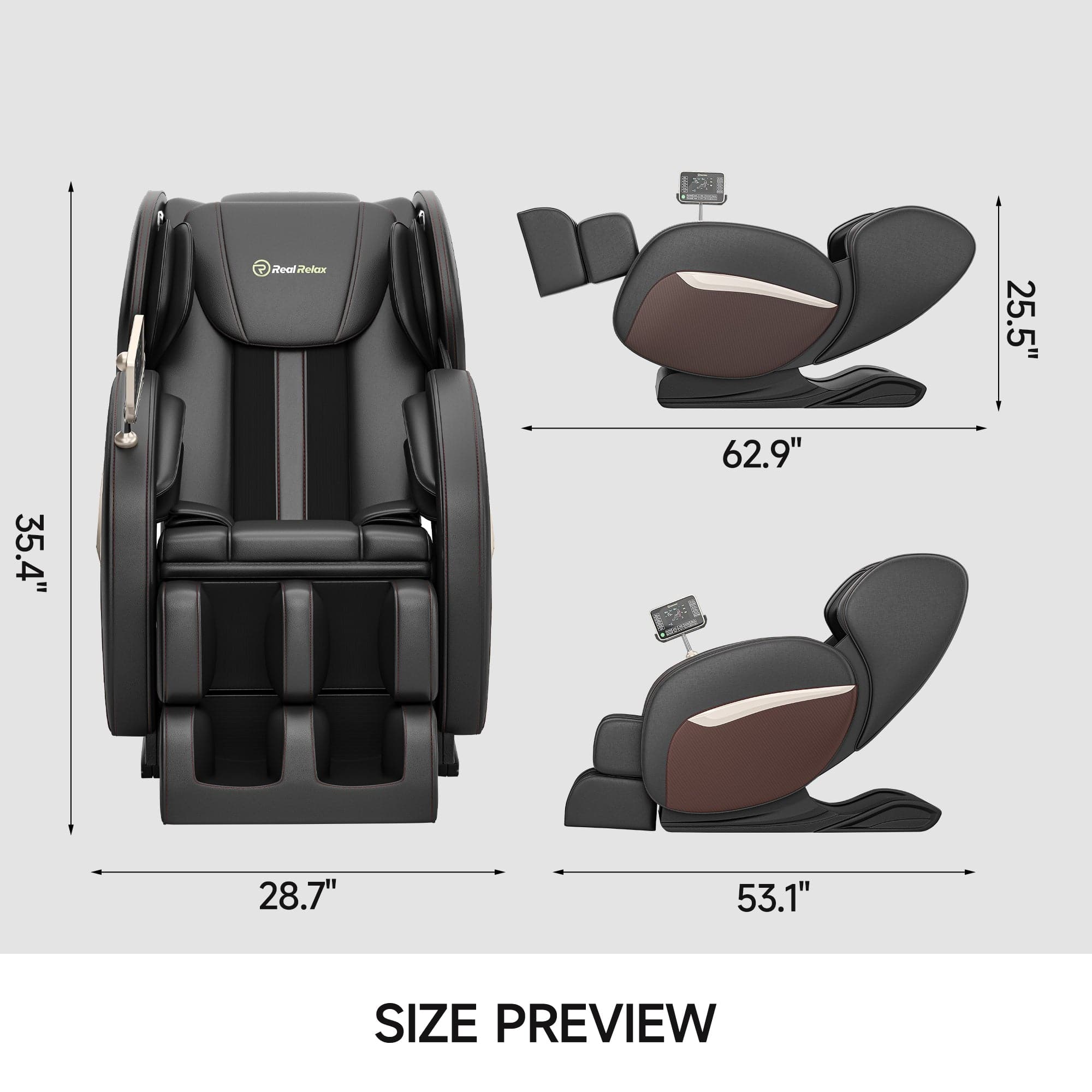 Real Relax Massage Chair BS-07 2D Massage Chair