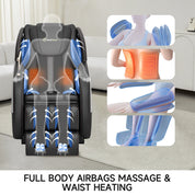 Real Relax Massage Chair BS-09 Real Relax Zero Gravity Full Body Massage Chair Recliner with Heating and Foot Massage