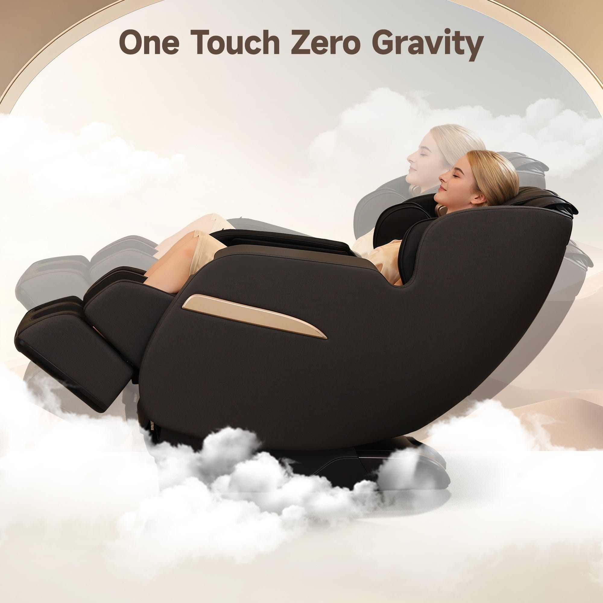 Real Relax Massage Chair Favor-03 2026 3D Massage Chair Black