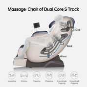 Real Relax Massage Chair Favor-03 ADV Massage Chair Blue