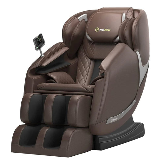 Real Relax Massage Chair Favor-04 ADV Massage Chair Brown Refurbished