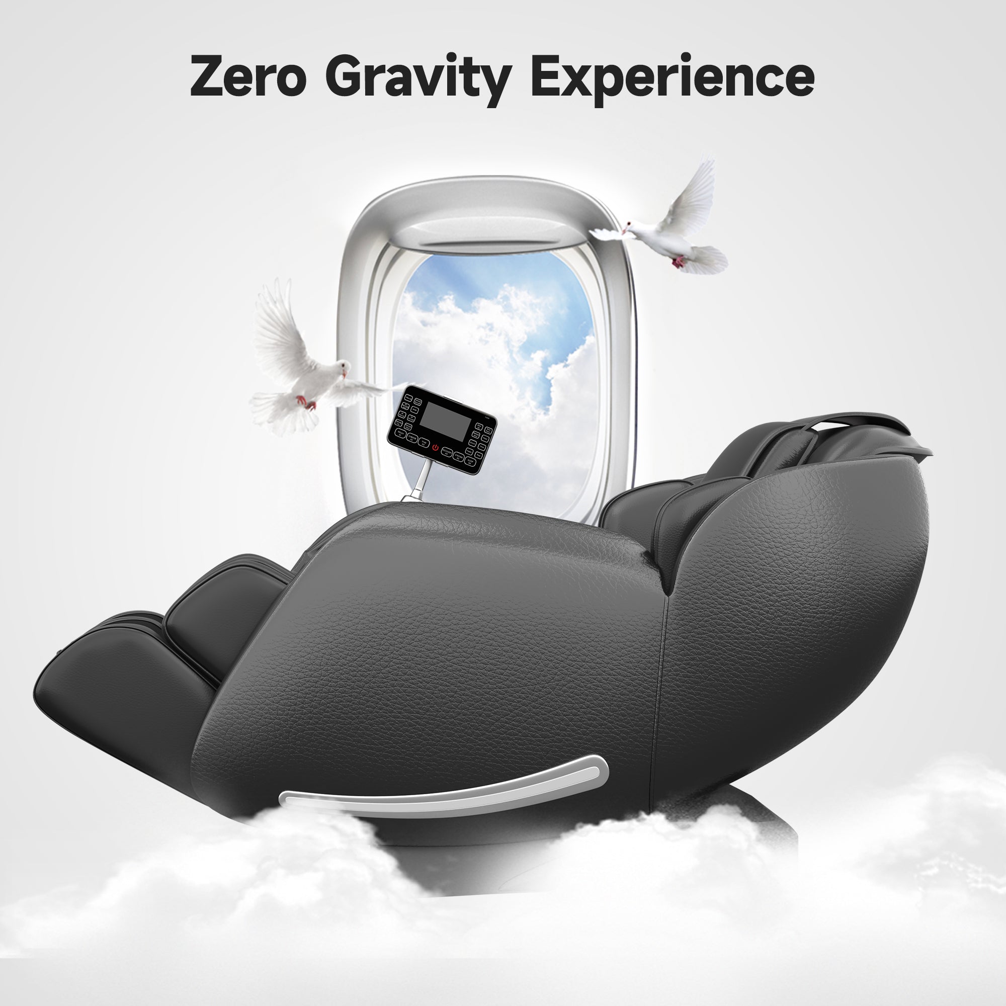 Real Relax Massage Chair Favor-06 Massage Chair Black