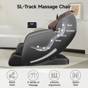 Real Relax Massage Chair Favor-06 Massage Chair Brown