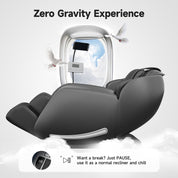 Real Relax Massage Chair Favor-06 Pro 3D Massage Chair Black