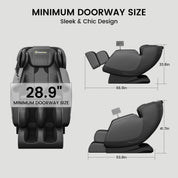 Real Relax Massage Chair Favor-11 Massage Chair Black