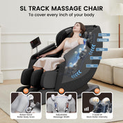 Real Relax Massage Chair Favor-11 Massage Chair Black