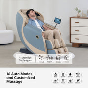 Real Relax Massage Chair Favor-21 Massage Chair blue