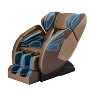 Real Relax Massage Chair MM450 Massage Chair Brown Gold Color Refurbished
