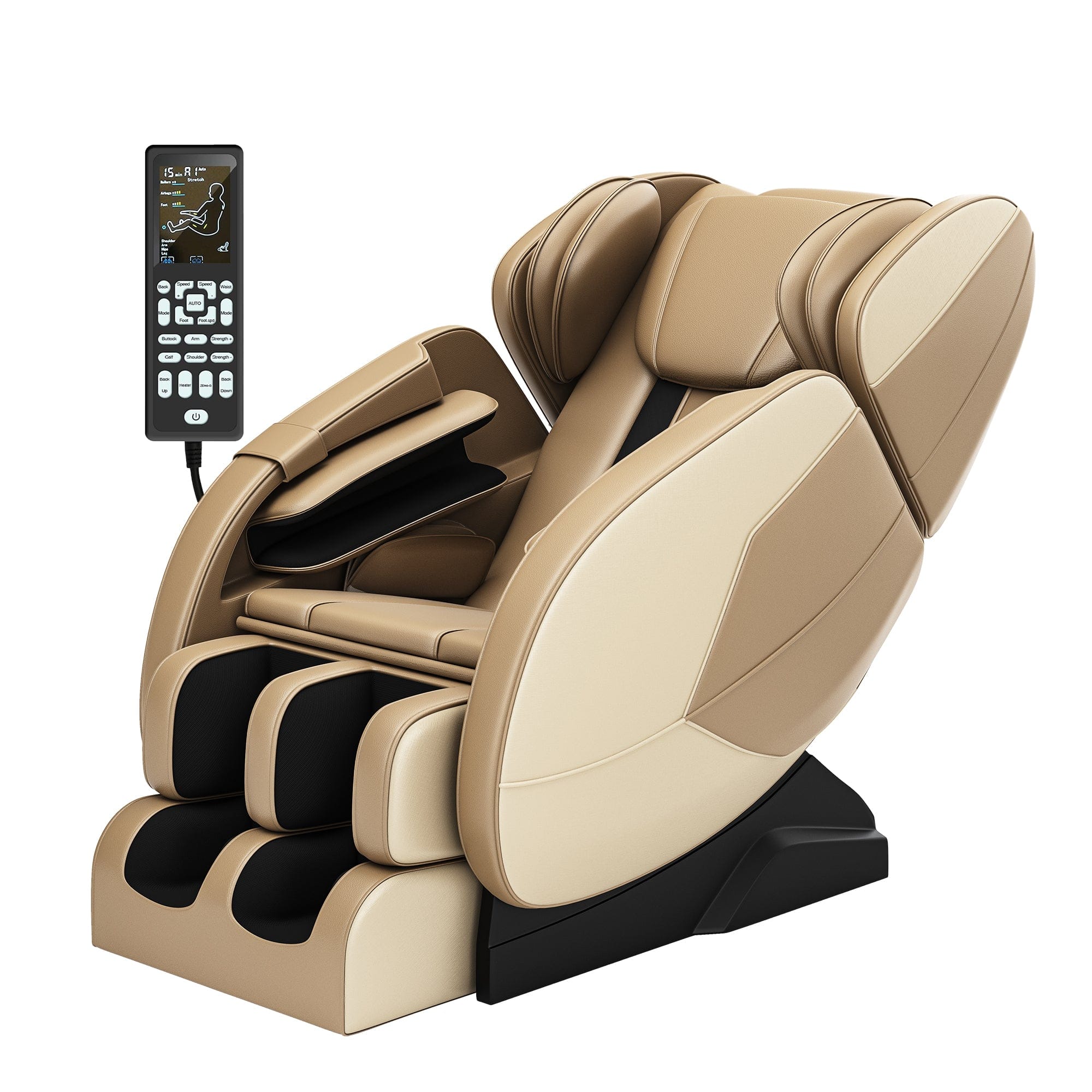 Real Relax Massage Chair MM450 Massage Chair Khaki