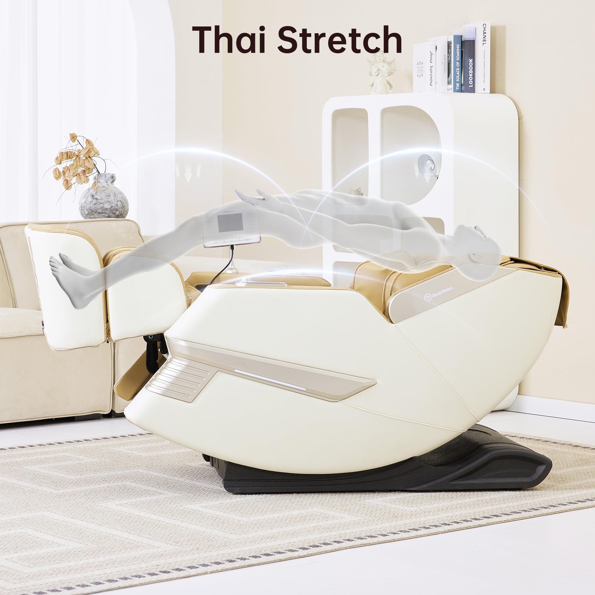 Real Relax Massage Chair PS3300 Massage Chair khaki