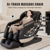 Real Relax Massage Chair PS3800 Massage Chair Black