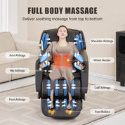 Real Relax Massage Chair PS3800 Massage Chair Black