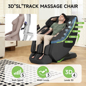 Real Relax Massage Chair PS5200 Massage Chair Black