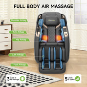 Real Relax Massage Chair PS5200 Massage Chair Black