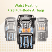 Real Relax Massage Chair PS6500 4D Massage Chair Black