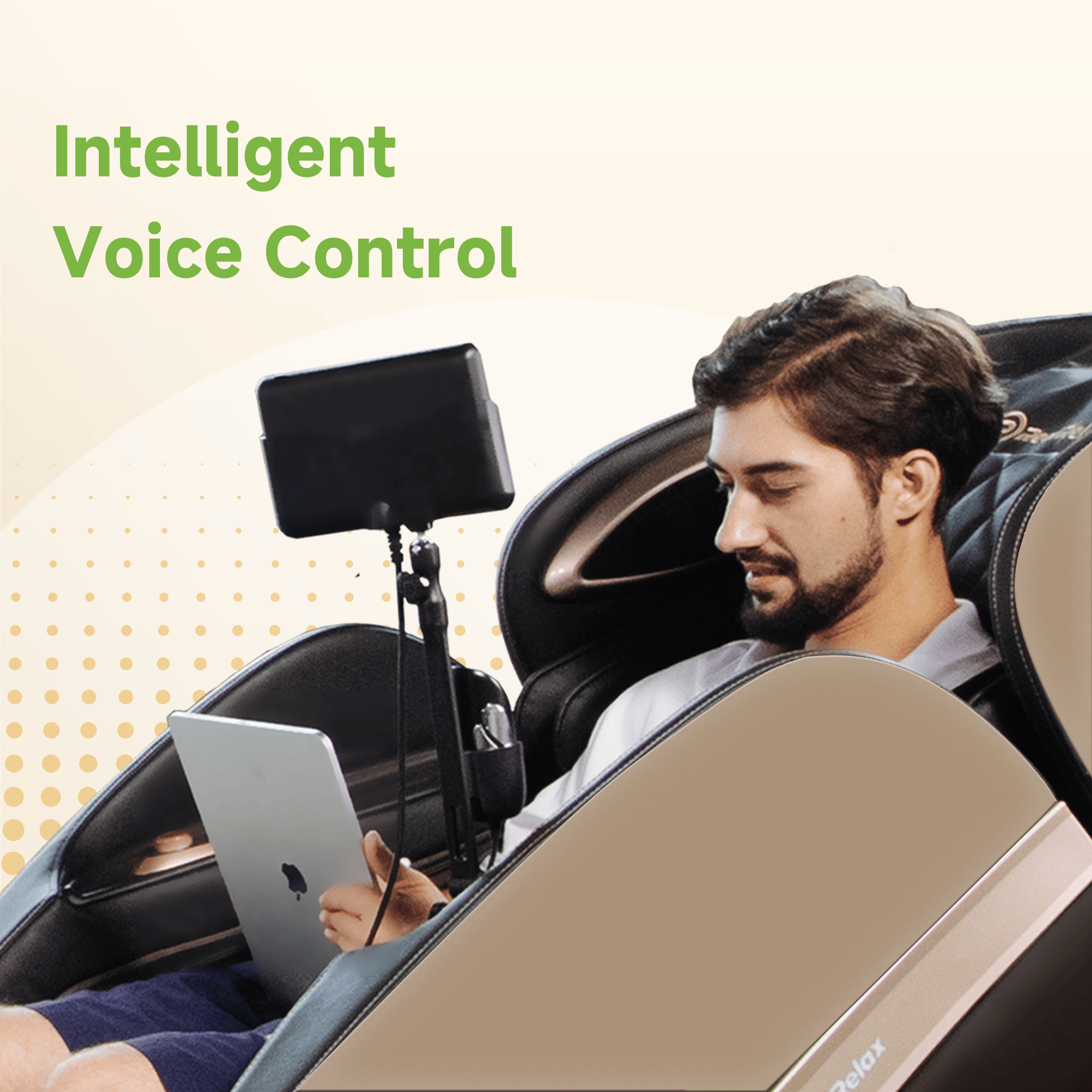 Real Relax Massage Chair PS6500 4D Massage Chair Black