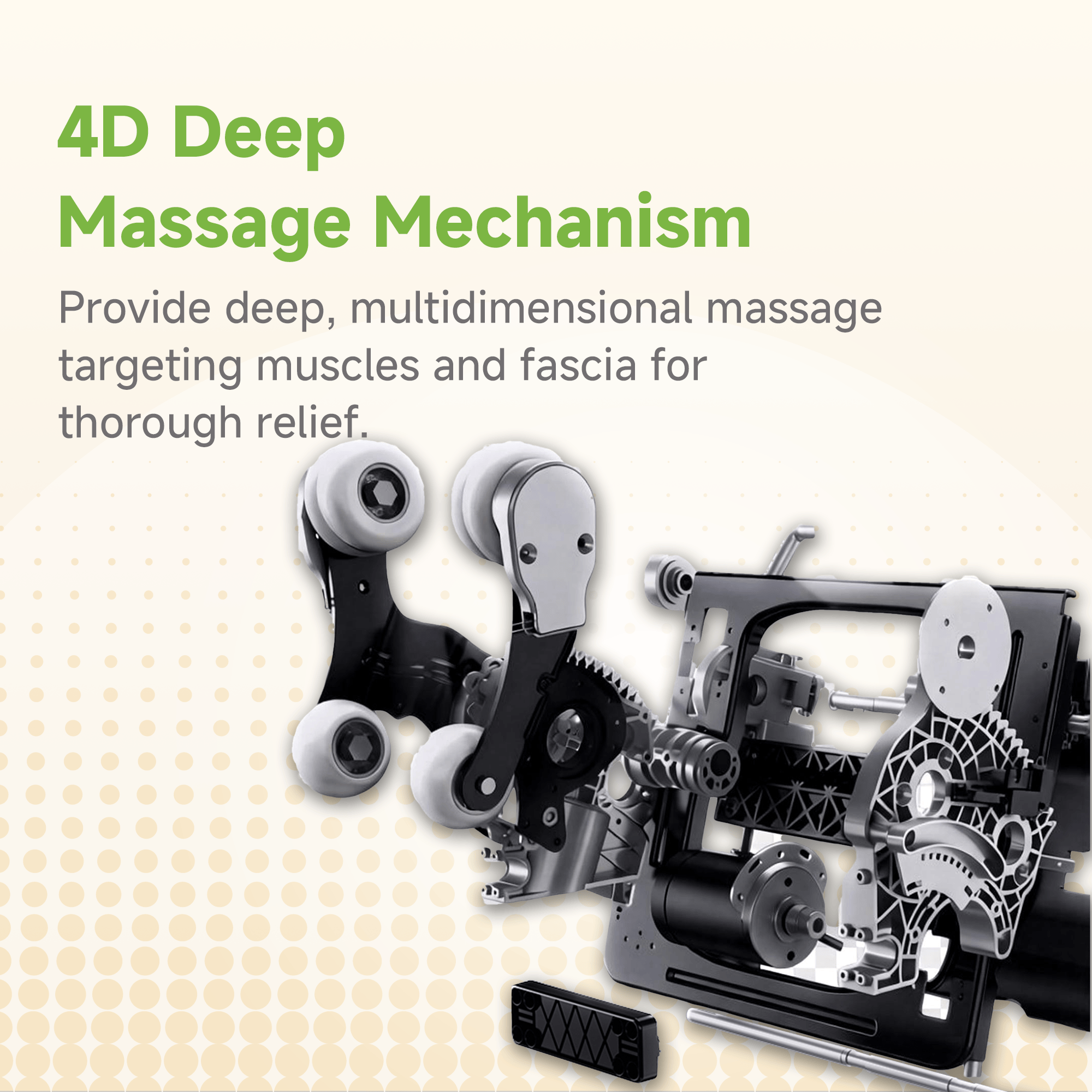 Real Relax Massage Chair PS6500 4D Massage Chair Black