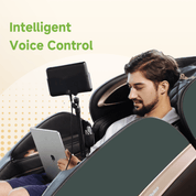 Real Relax Massage Chair PS6500 4D Massage Chair Brown