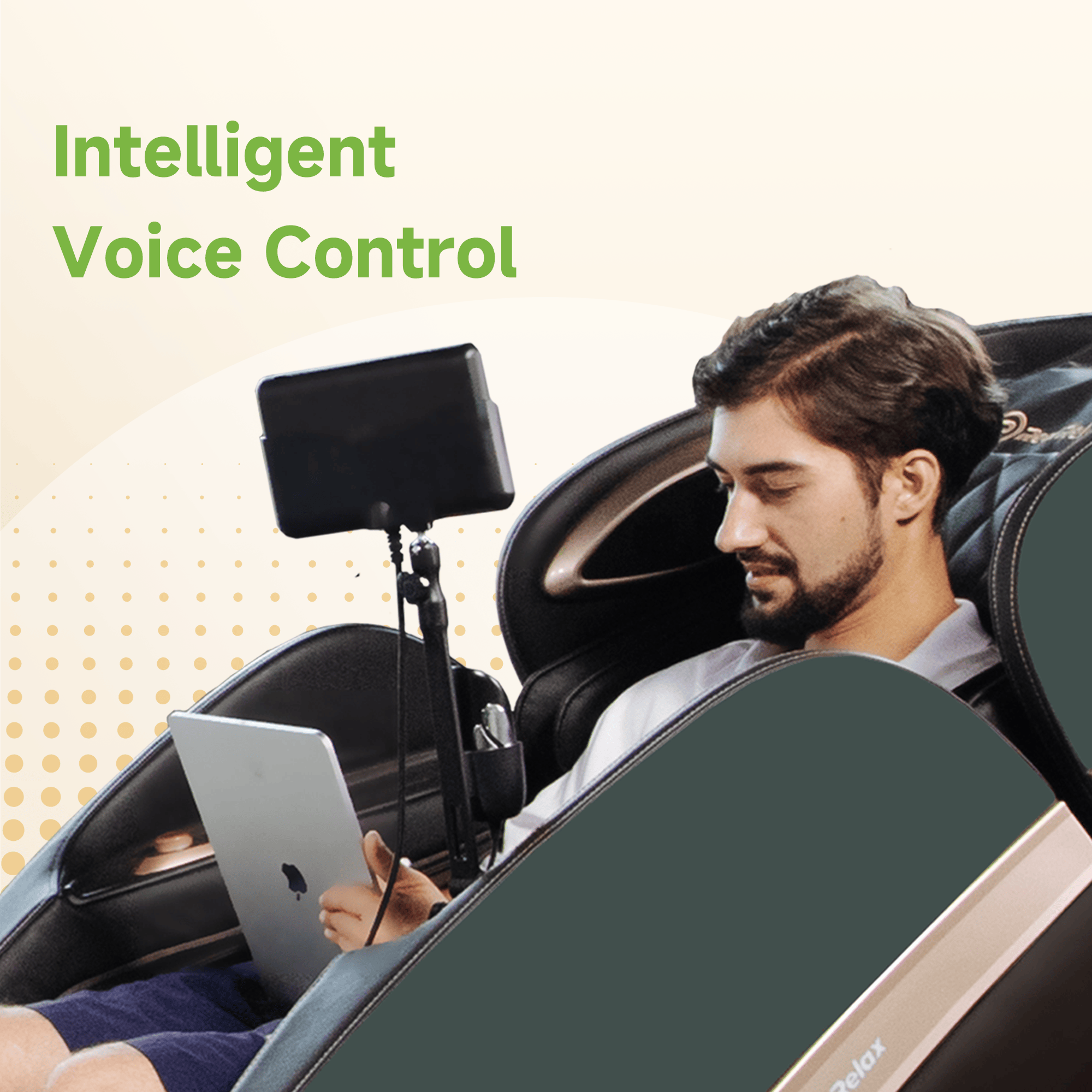 Real Relax Massage Chair PS6500 4D Massage Chair Brown