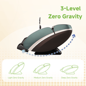 Real Relax Massage Chair PS6500 4D Massage Chair Brown