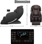 Real Relax Massage Chair Real Relax® Favor-06 Massage Chair Brown