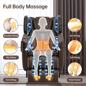Real Relax Massage Chair SS05 Massage Chair Brown