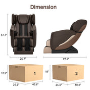 Real Relax Massage Chair SS05 Massage Chair Brown