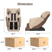 Real Relax Massage Chair SS05 Massage Chair Khaki