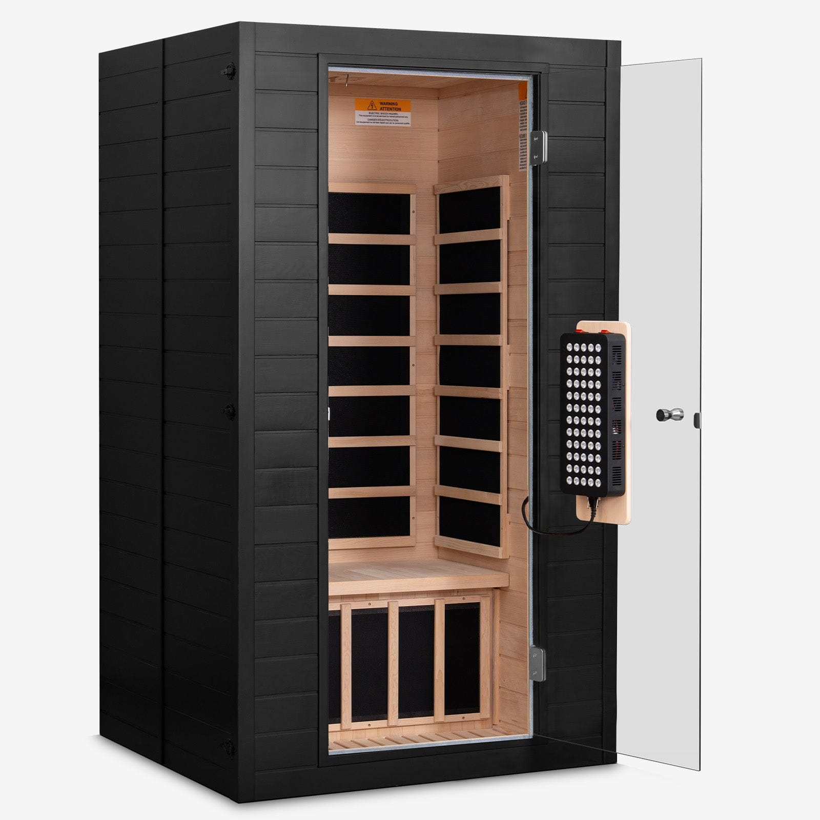 Real Relax Sports&Fitness 1-2 Person Premium Full Spectrum Infrared Sauna