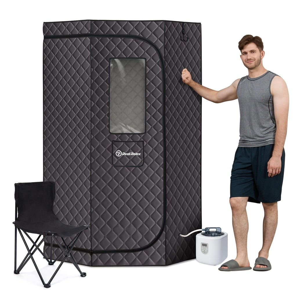Real Relax Steam and Infrared Sauna For Home