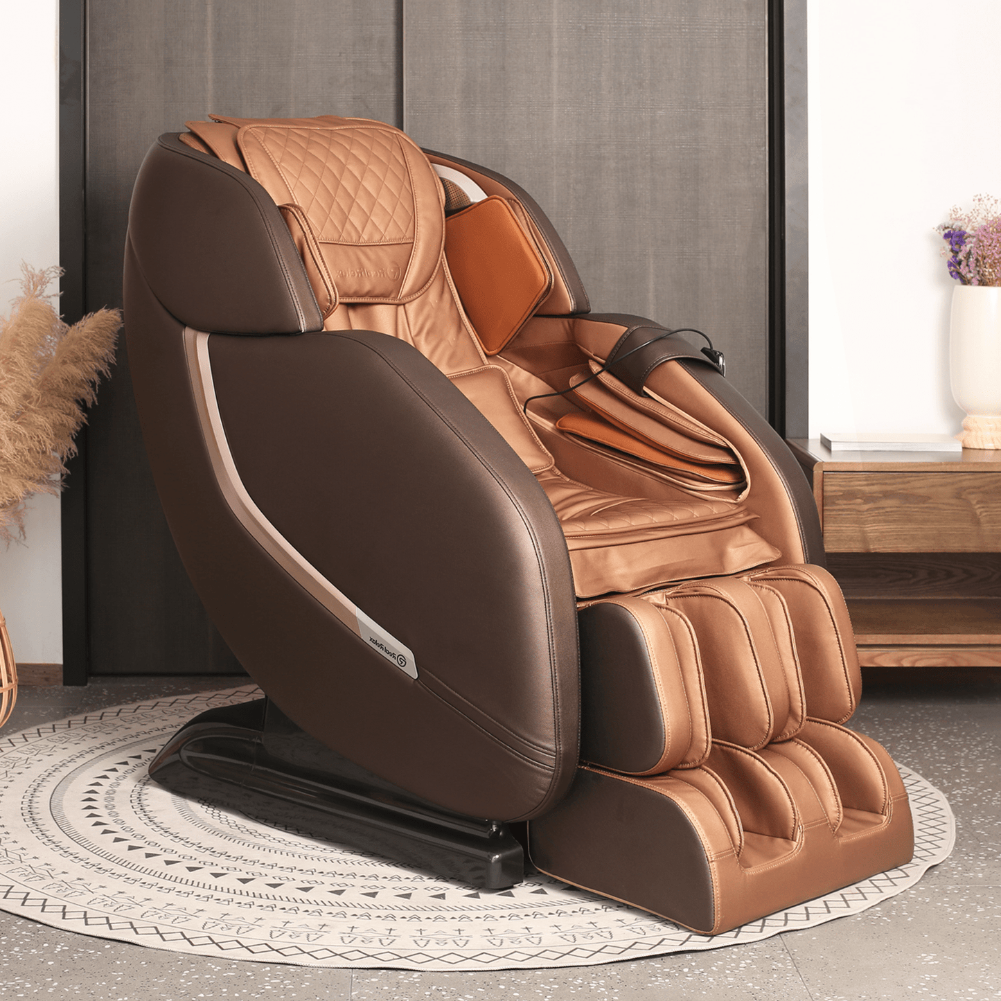 Real Relax Massage Chair Real Relax® PS3000 Massage Chair Brown Refurbished