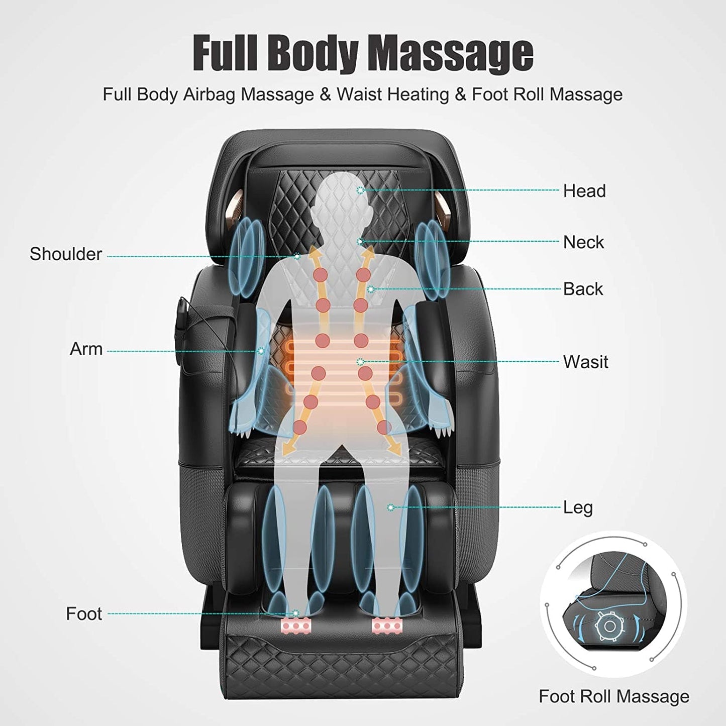 Real Relax Massage Chair Real Relax®  X1 Massage Chair