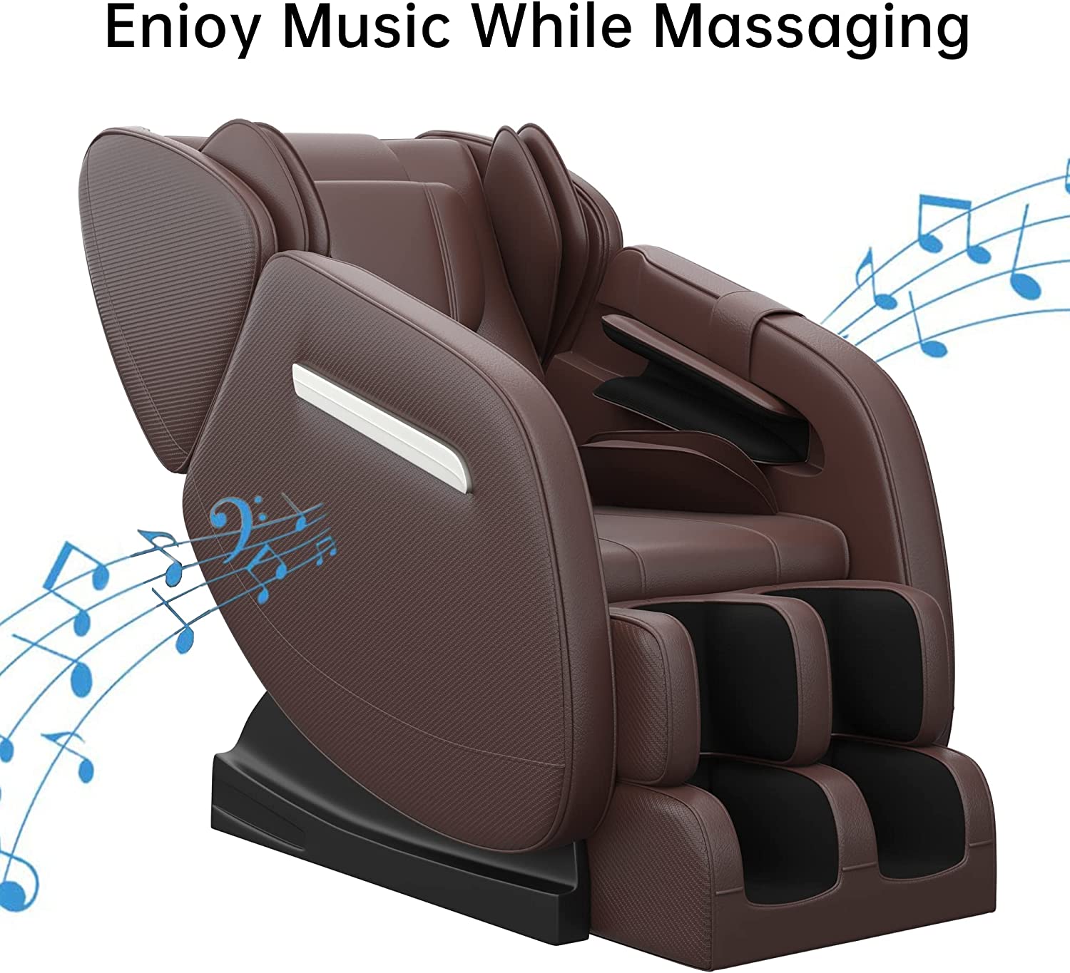 Real Relax Massage Chair Real Relax® MM350 Massage Chair Brown<br/>[Pre-Order, Ships 12/30/2022]