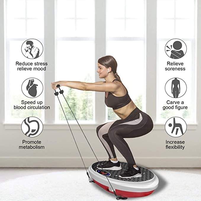 Real Relax Sports&Fitness Real Relax® Super Powerful Vibration Plate Exercise Machine Whole Body Workout