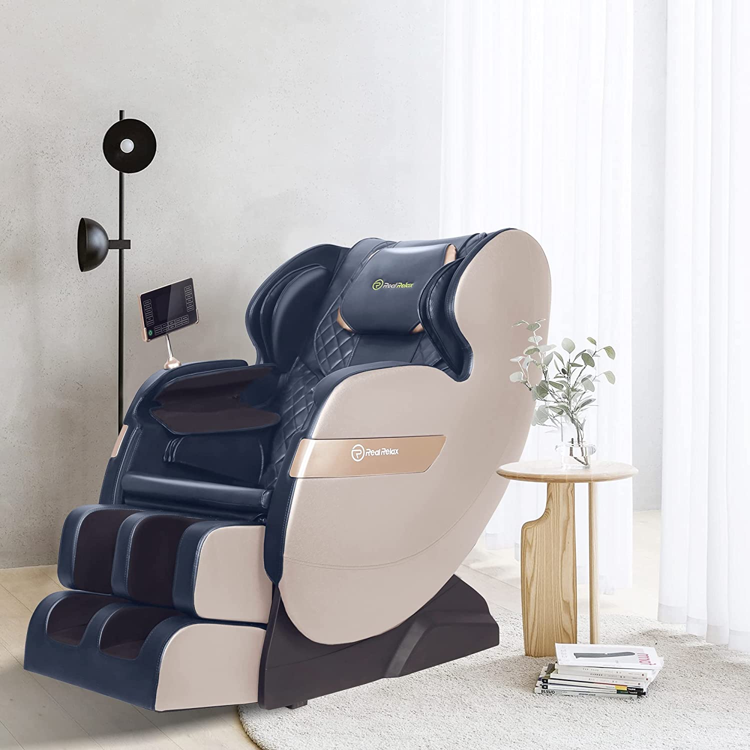 Real Relax Massage Chair Real Relax®  Favor-03 ADV Massage Chair Blue Refurbished