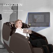 Real Relax Massage Chair Real Relax® 2022 Favor-04 ADV Massage Chair Brown
