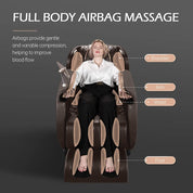 Real Relax Massage Chair Real Relax® 2022 Favor-04 ADV Massage Chair Brown