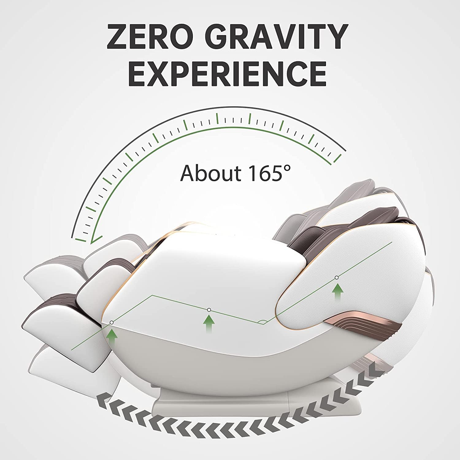 Real Relax Massage Chair Real Relax® PS3100 Massage Chair Brown Refurbished