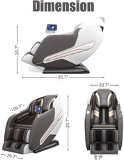 Real Relax Massage Chair Real Relax® PS6000 Massage Chair Brown