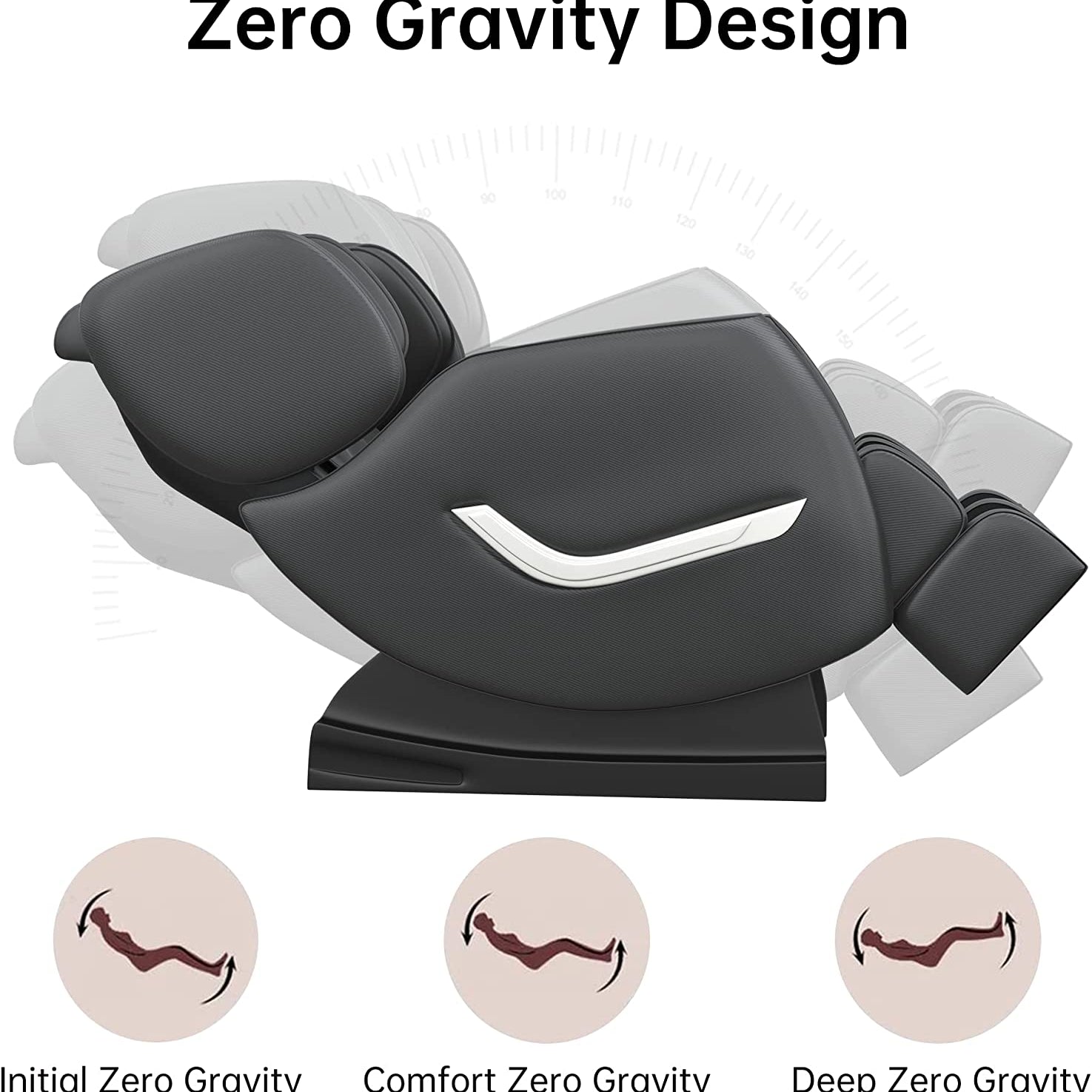 Real Relax Massage Chair Real Relax® SS01 Massage Chair Black