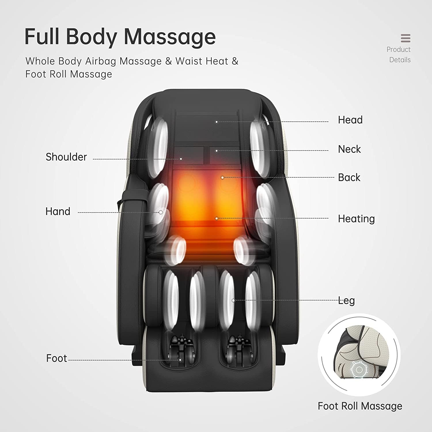 Real Relax Massage Chair Real Relax® Zenart-01 Massage Chair